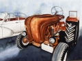 Oldtimer Aquarelle/Aquarelief