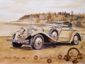 Oldtimer Aquarelle/Aquarelief