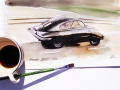 Oldtimer Aquarelle/Aquarelief