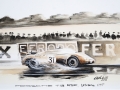 Oldtimer Aquarelle/Aquarelief