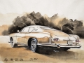 Oldtimer Aquarelle/Aquarelief