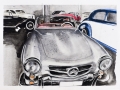 Oldtimer Aquarelle/Aquarelief