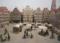 Diorama Stuttgarter Marktplatz um 1890