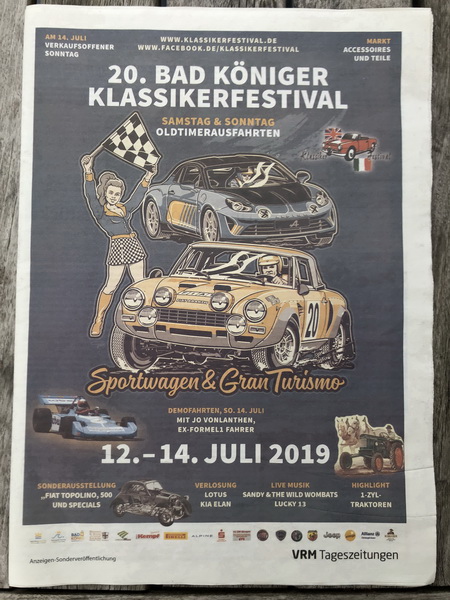 Bad Königer Klassikerfestival 2019