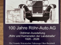 100 Jahre Röhr - Auto AG