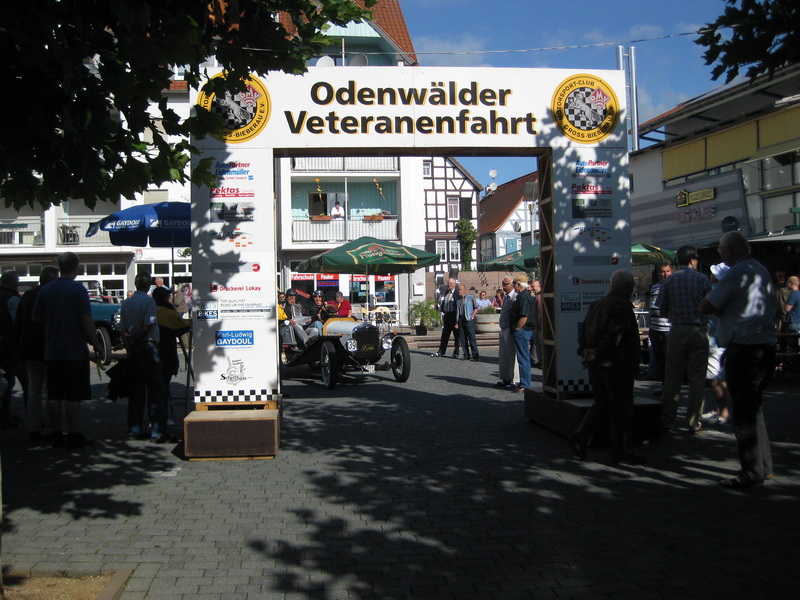 Odenwälder Veteranenfahrt MSC Groß Bieberau 28.08.2011