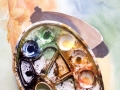 Oldtimer Aquarelle/Aquarelief