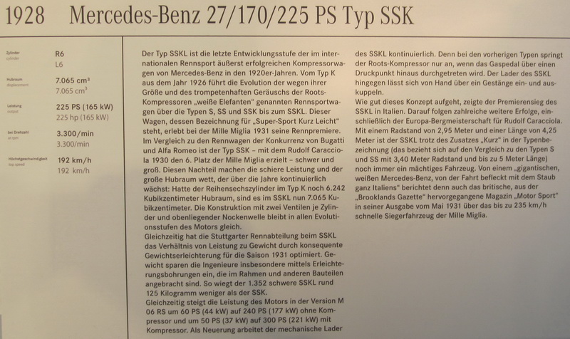 Mercedes-Benz 27/170/225 PS Typ SSK