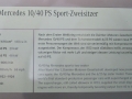 Mercedes 10/40 PS Sport-Zweisitzer 1923