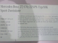 Mercedes-Benz 27/170/225 PS Typ SSK Sport-Zweisitzer 1928