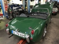 Frogeye Geschichte - Mein Austin Healey MK I - Frosch
