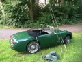 Frogeye Geschichte - Mein Austin Healey MK I - Frosch