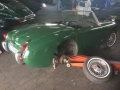 Frogeye Geschichte - Mein Austin Healey MK I - Frosch