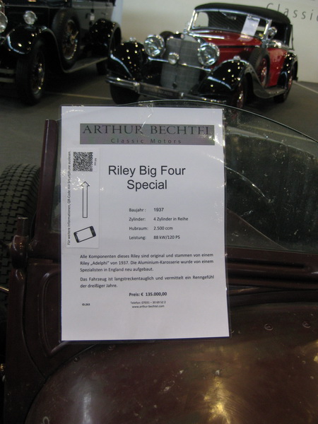 Riley Big Four Special
